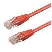 Immagine di PATCH U/UTP CAT.5E PVC ROSSO 0.5M