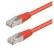 Immagine di PATCH F/UTP CAT.5E PVC ROSSO 1M