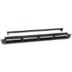 Immagine di EQUIP - PATCH PANEL 24 PORTE CAT.6 NON SCHERMATO, 1U 19" - Nero