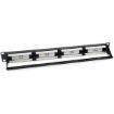 Immagine di EQUIP - PATCH PANEL 24 PORTE CAT.6 NON SCHERMATO, 1U 19" - Nero