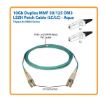 Immagine di Tripplite cavo patch in fibra 10Gb/100Gb duplex multimodale 50/125 OM4 LSZH (LC/LC) - Acqua, 2m - N820-02M-OM4