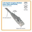 Immagine di Tripplite cavo Ethernet (RJ45 M/M) modellato (UTP) Cat6 Gigabit blu, 0,91 m - N201-003-BL