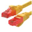 Immagine di PATCH U/UTP CAT.6 PVC GIALLO 0,2M