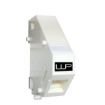 Immagine di ADATTATORE DIN-RAIL PER MODULI KEYSTONE, IP20, BIANCO