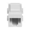 Immagine di L'accoppiatore White Cat6 RJ45