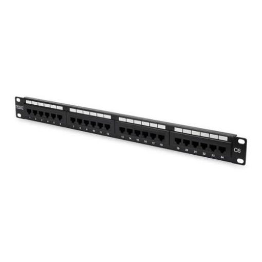 Immagine di Patch Panel 1U with 24 RJ45 UTP Cat 6