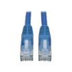 Immagine di Tripplite cavo Ethernet (RJ45 M/M) modellato (UTP) Cat6 Gigabit blu, 1,52 m - N201-005-BL