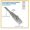 Immagine di Tripplite cavo Ethernet (RJ45 M/M) modellato (UTP) Cat6 Gigabit blu, 1,52 m - N201-005-BL