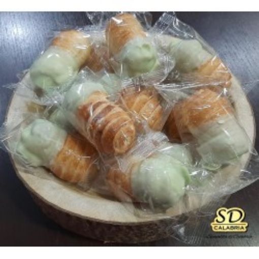 Immagine di Cannoli con crema di pistacchio 